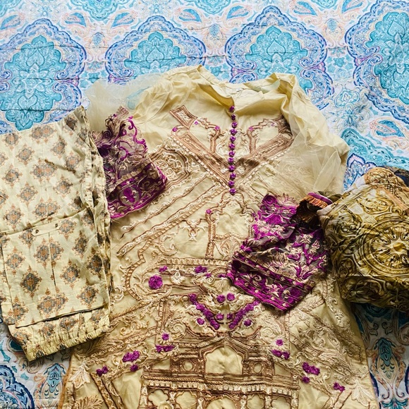 Pakistani brand new net shirt. With slik duppat - Picture 16 of 16